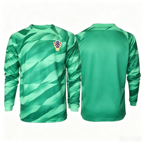 Billige Fotballdrakt Kroatia Keeper Replika Bortedrakt VM 2026 Langermet Billige Fotballdrakt Kroatia Keeper Replika Bortedrakt VM 2026 Langermet